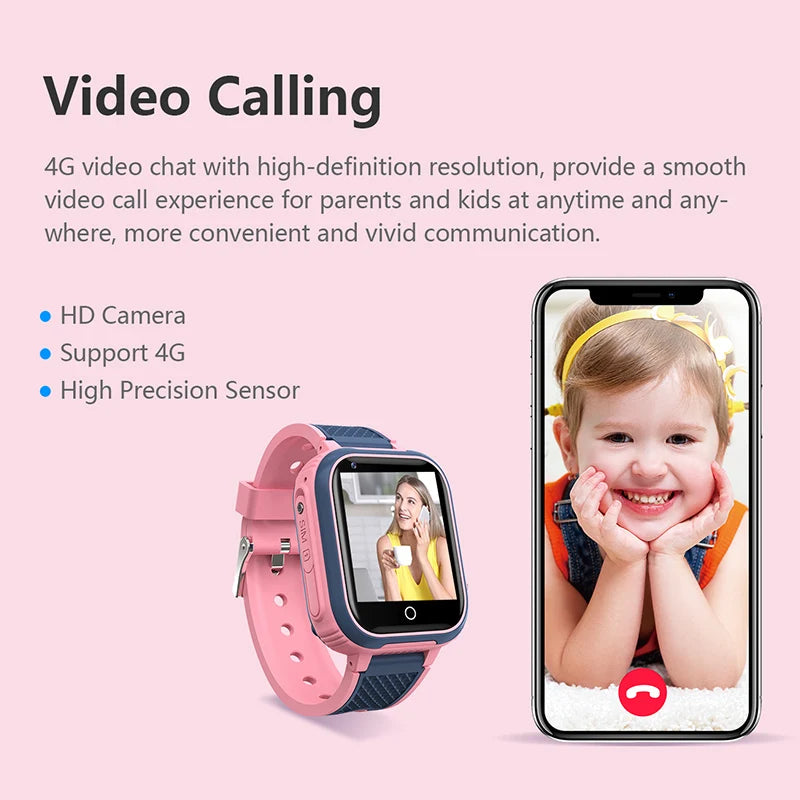 LT21 4G Kids Smart Watch with GPS, WiFi, and Video Calling – The Ultimate Waterproof Smartwatch for Kids