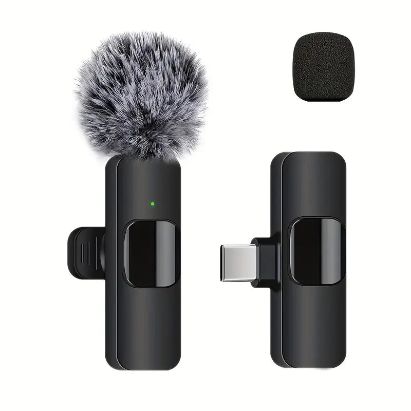 ProAudio Wireless Lavalier Microphone Clip - Perfect Audio for Video Recording, Live Streaming, Interviews & Vlogging