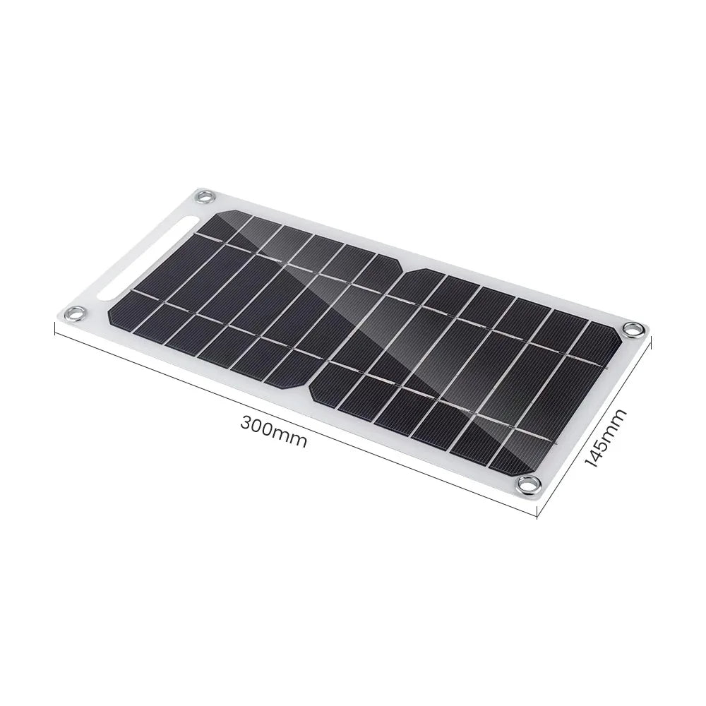 35W Solar Panel with USB – Waterproof Portable Charger for Outdoor Adventures