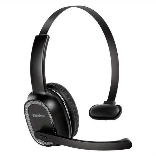 ProTruck Wireless Headset - Crystal-Clear ENC Calls, Noise Cancellation, Long-Lasting 5.2 Headset for Office, Truck Drivers, Customer Service, Telephone Operators - Comfortable, Adjustable, and Durable