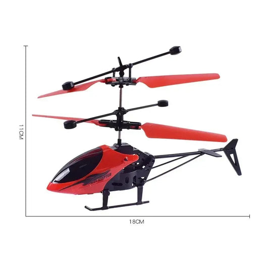 Rechargeable Mini RC Drone – Fall-Resistant Remote Control Helicopter Toy for Kids