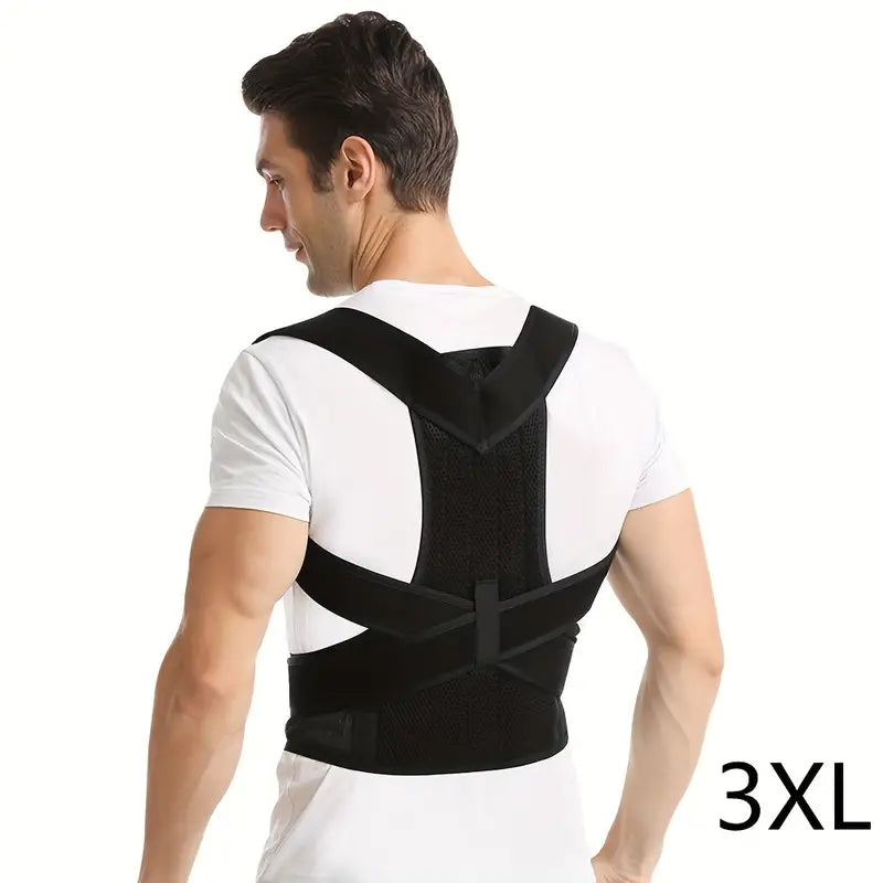 Back Posture Brace Clavicle Support – Adjustable Back Trainer for Men and Women | Stop Slouching & Improve Posture!