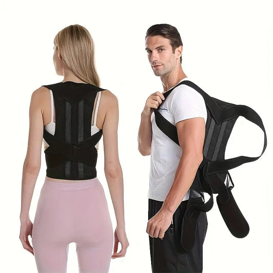 Back Posture Brace Clavicle Support – Adjustable Back Trainer for Men and Women | Stop Slouching & Improve Posture!