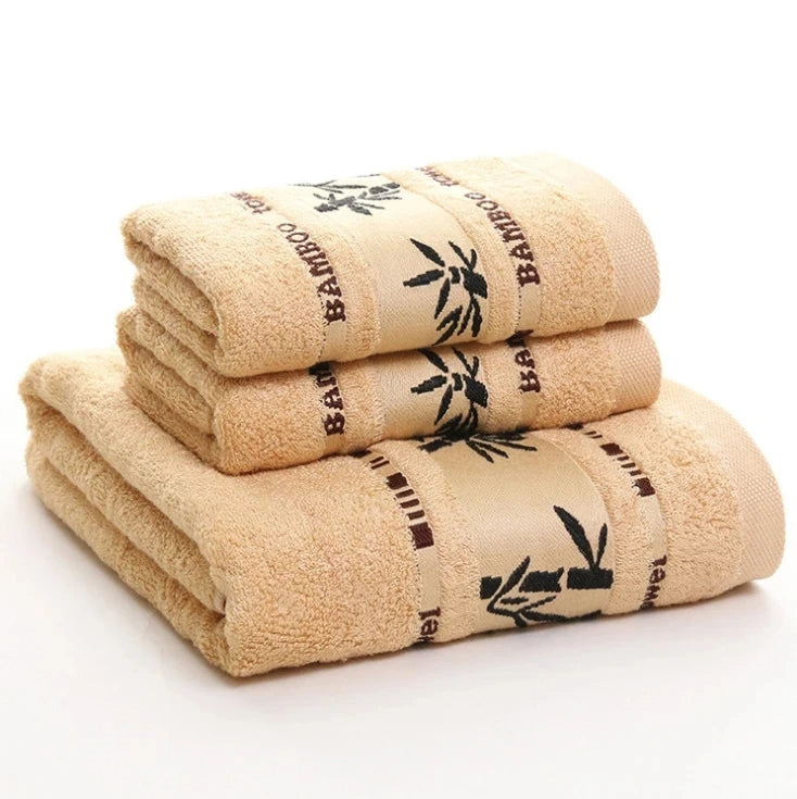 Inyahome 3-Piece Premium Bath Towel Set - Luxurious Softness for Your Bathroom