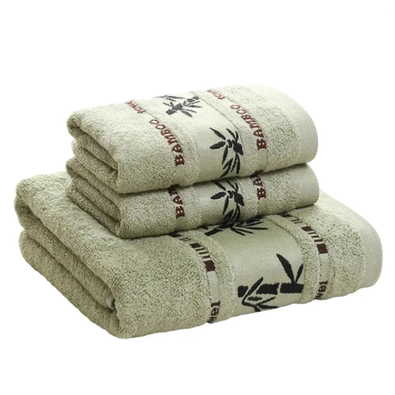 Inyahome 3-Piece Premium Bath Towel Set - Luxurious Softness for Your Bathroom