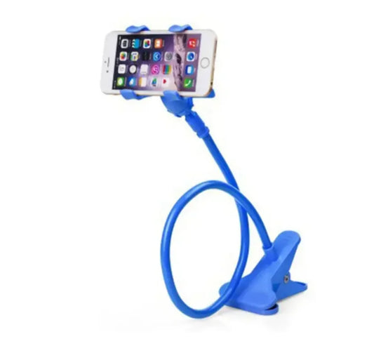 Universal Lazy Bracket Mobile Phone Holder - Gooseneck Flexible Stand for Smartphones