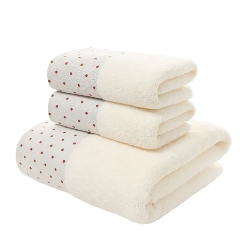 Inyahome 3-Piece Premium Bath Towel Set - Luxurious Softness for Your Bathroom