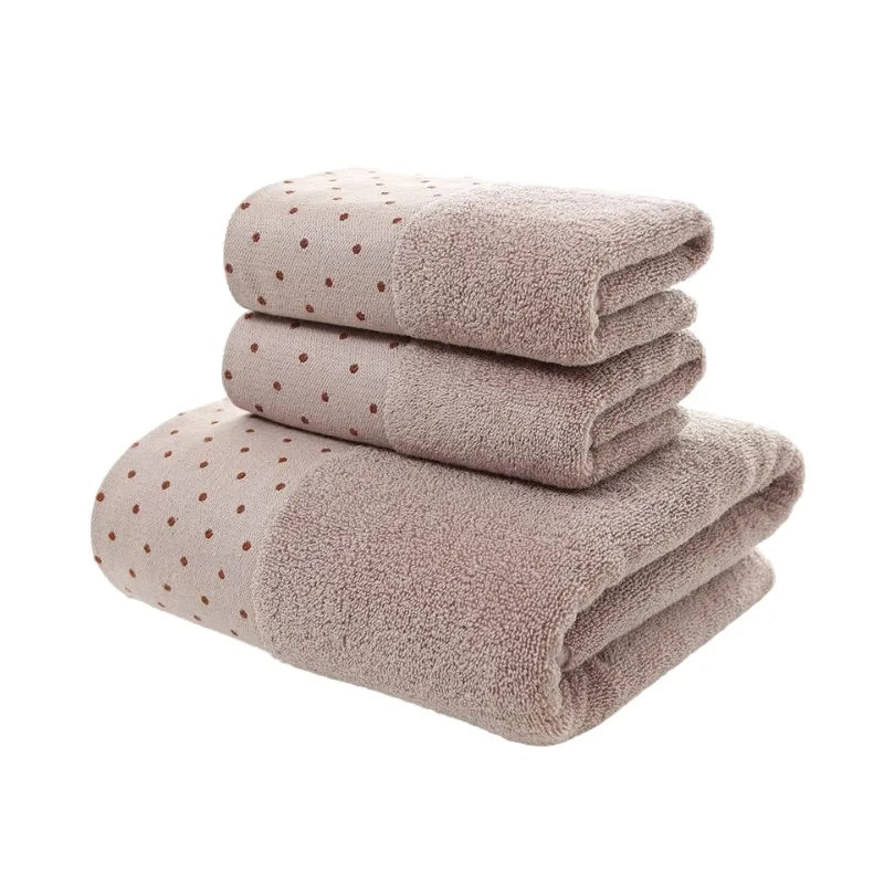 Inyahome 3-Piece Premium Bath Towel Set - Luxurious Softness for Your Bathroom