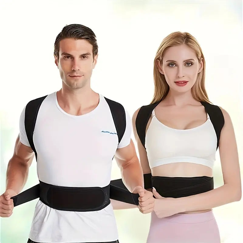 Back Posture Brace Clavicle Support – Adjustable Back Trainer for Men and Women | Stop Slouching & Improve Posture!