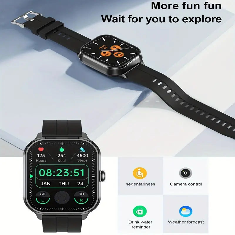 2-in-1 TWS Earbuds Smartwatch – The Ultimate Smartwatch with Earphones for Convenience and Connectivity