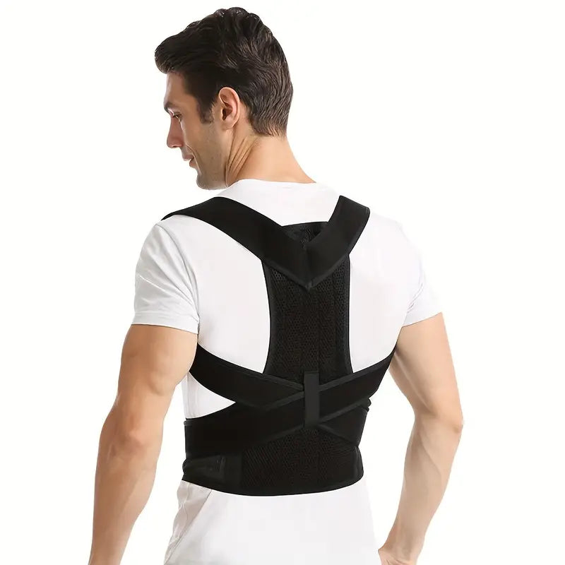 Back Posture Brace Clavicle Support – Adjustable Back Trainer for Men and Women | Stop Slouching & Improve Posture!