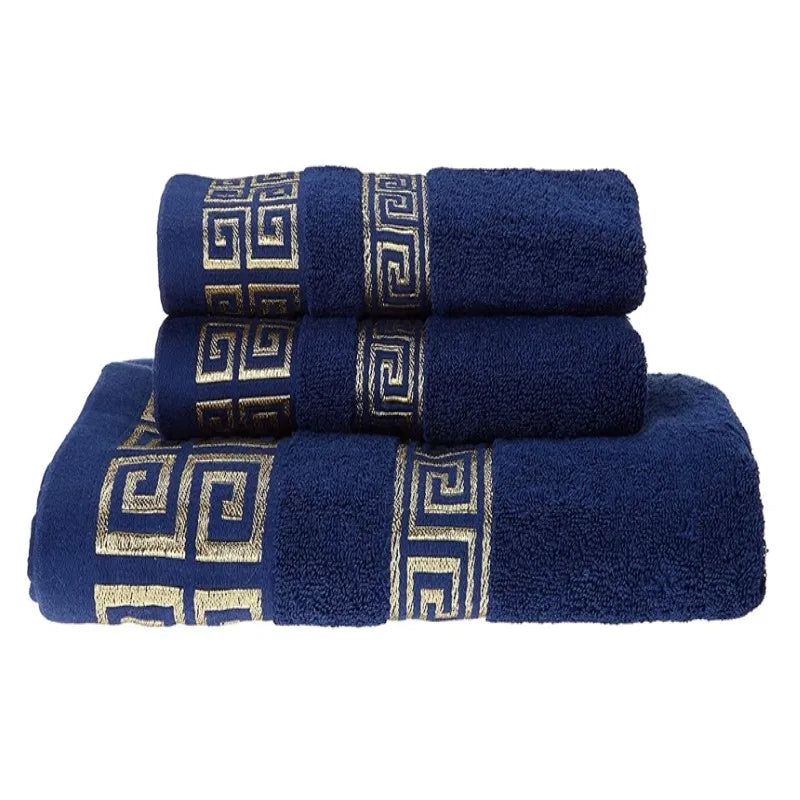 Inyahome 3-Piece Premium Bath Towel Set - Luxurious Softness for Your Bathroom